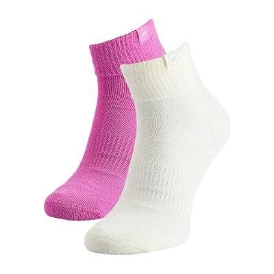 4F Socks Cas F395 (2Pack) biela/ružová