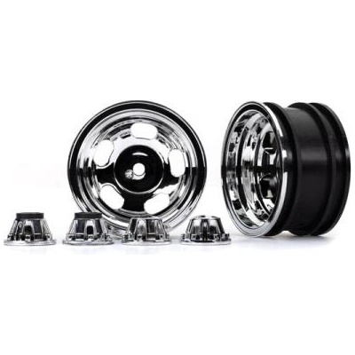 Traxxas диск 2.2" хромиран с капачки (2) (за #8255A)