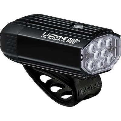 Lezyne 1-Led -2-V637 Micro Drive 800+ Satin predné čierne