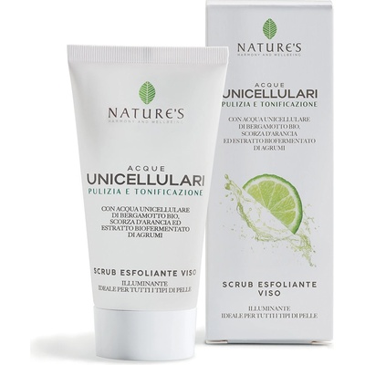NATURE´s ACQUE UNICELLULARI - exfoliační scrub na obličej, 50 ml