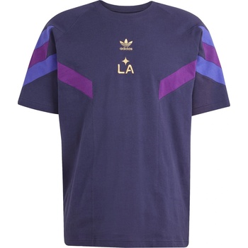 Image 1 of adidas Мъжка тениска Adidas LA Galaxy Originals Short Sleeve T-Shirt Mens - Noble Ink