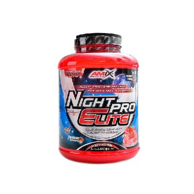 Amix Whey Pro Elite night protein 2300 g jahoda
