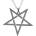FALON Нашийник Pentagram - PSY1141