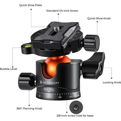 K&F Concept BH-36