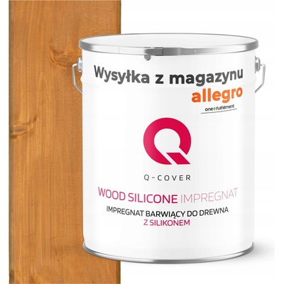 Impregnace na dřevo Q-COVER univerzální ochranná dub mat 5 l