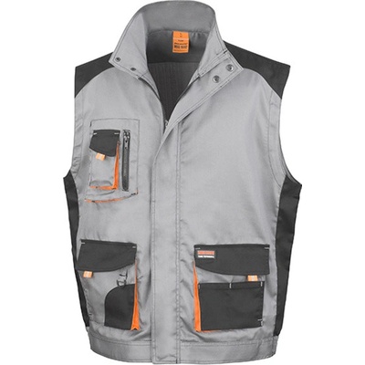 Result Unisex pracovná ľahká vesta R317X Grey