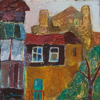 Абстрактен градски пейзаж