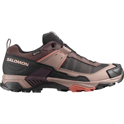 Salomon Мъжки мултиспорт обувки Salomon X Ultra 5 GORE-TEX Multisport shoes - Black Coffee / Walnut / Arabian Spice - размер 49 1/3 (EU) (022-1315-0624)