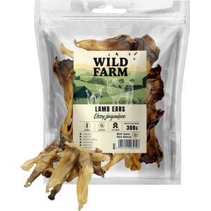 WILD FARM агнешки уши 300 г лакомство за кучета