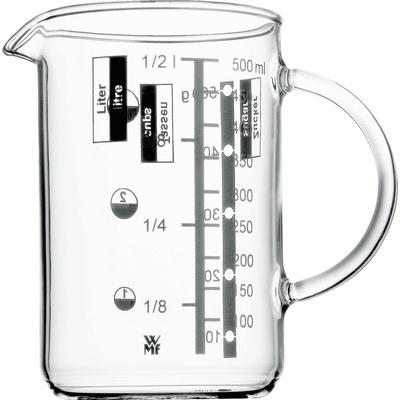 Sklenená odmerka 500 ml, sklo, WMF