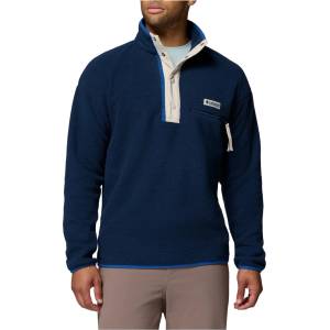 Columbia Мъжки поларен пуловер Columbia Helvetia II Half Snap Fleece Fleece jumper - Collegiate Navy (005-6143-0814)