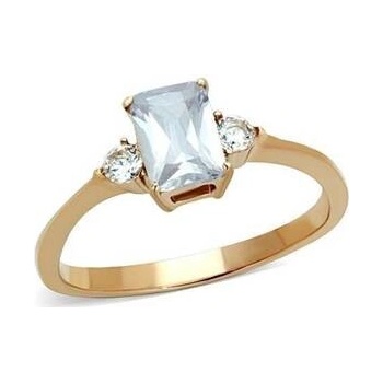 Šperky4U ocelový prsten s mléčným kamenem AL 0107