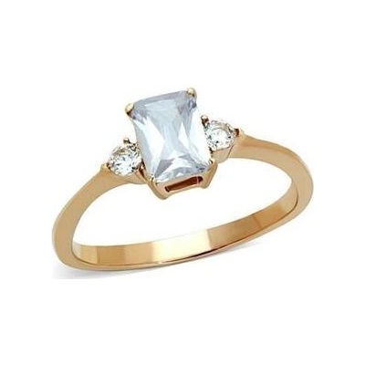 Šperky4U ocelový prsten s mléčným kamenem AL 0107