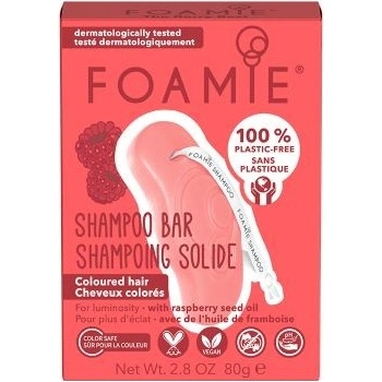 Foamie Shampoo Bar The Berry Best Tuhý šampon s přirozeným pH 80 g