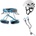 Ocún Via Ferrata Twist Tech Eco Captur Lite Swivel Shard Set Размер: M-L /