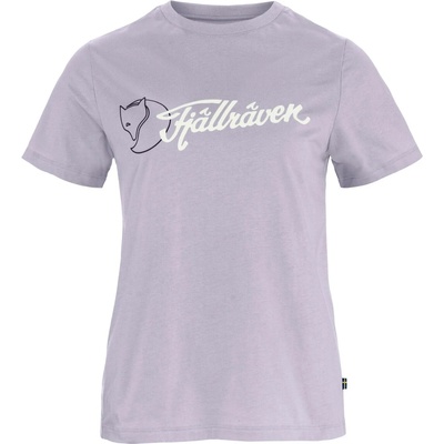 Fjällräven Дамска тениска Fjällräven Women's Archive Logo T-Shirt - Lavender Mist (916-6335-0313)