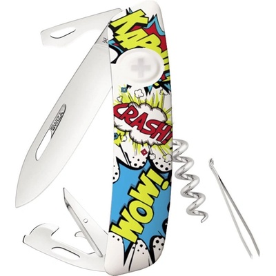SWIZA Джобно ножче Swiza - D03, Pop Art (C41030PA03)