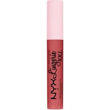 NYX Cosmetics Lip Lingerie XXL дълготрайно матово течно червило 4 ml нюанс 03 Xxpose me