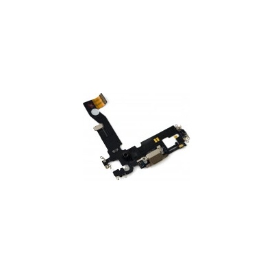 nabíjecí flex kabel Apple iPhone 12, 12 Pro včetně systémového konektoru Lightning a mikrofonu zlatá