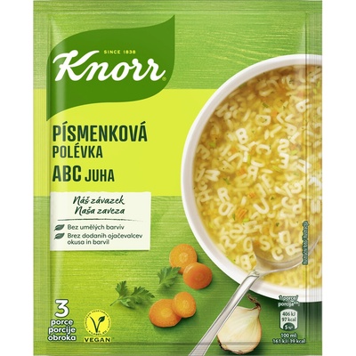Knorr Písmenková polévka 82 g – Zbozi.Blesk.cz