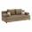 Разтегателен диван Cliv 206 cm кафяв