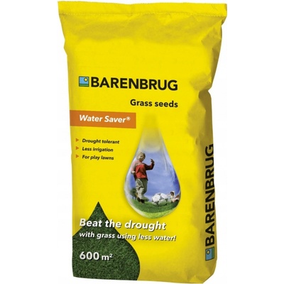 Tráva Semena Barenbrug 15kg na sucho Water Saver do suchých oblastí +příručka