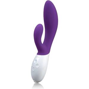 LELO Двоен вибратор Lelo Ina Wave 2 цвят слива