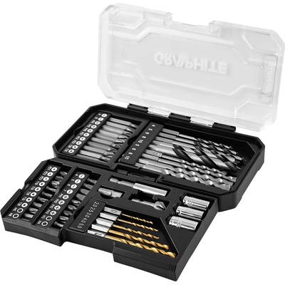 GRAPHITE Комплект свредла и накрайници, 50 бр. 56h613 (56h613)