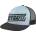 Dynafit Шапка с козирка Dynafit Graphic Trucker Cap - Cloud Blue Tabloid - размер One Size (204-8745-1311)