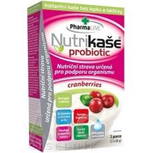 Nutrikaša Probiotic cranberries 3 x 60 g