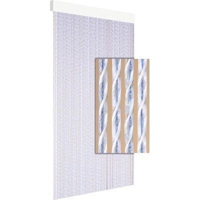 Záves na dvere TINCA 90x210cm modrý