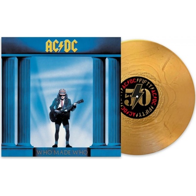 AC/DC - Who Made Who Limited Gold Metallic LP