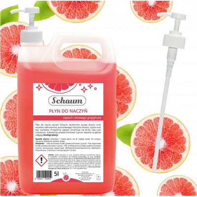 Schaum Tekutina na umývanie riadu Grapefruit 5 l