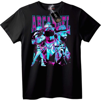 NOONEBRAND Тениска Arcadiel Филм - 7XL, White