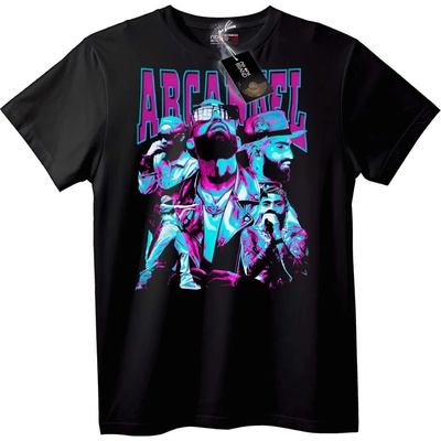 NOONEBRAND Тениска Arcadiel Филм - 7XL, White
