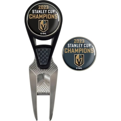 Fanatics Golfový set Vegas Golden Knights 2023 Stanley Cup Champions CVX Repair Tool & Ball Marker Set