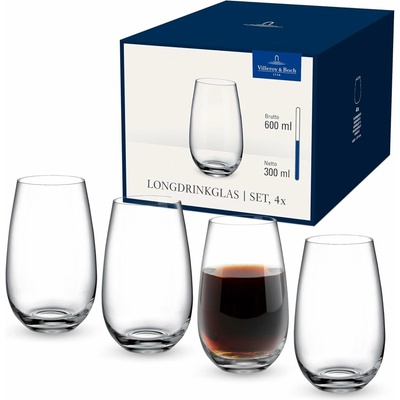 Villeroy & Boch Entree pohár na vodu 4 x 620 ml