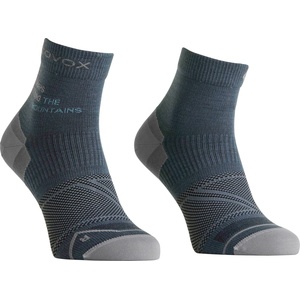 Ortovox Дамски туристически чорапи Ortovox Women's Alpine Light Quarter Socks Walking socks - Dark Arctic Grey - размер 35-38 (EU) (207-1397-0111)