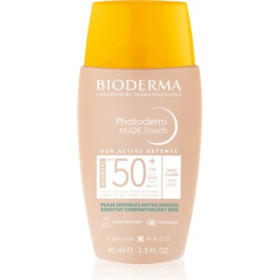 BIODERMA Photoderm Nude Touch Mineral SPF 50+ PA++++ Козметика за слънце 40ml