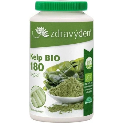 Zdravý den Kelp BIO 180 kapsúl