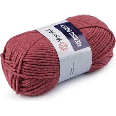 Pletací příze Merino bulky 100 g Varianta: 27 (570) růžová rubínová, Balení: 1 ks 42110/79188/253583