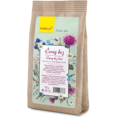 WOLFBERRY bylinný čaj Černý bez čaje 50 g