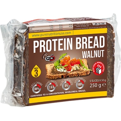 PURE Nutrition USA Protein Bread - Walnut [250 грама] Орех