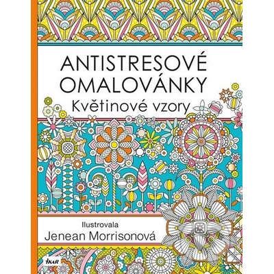 Antistresové omalovánky Květinové vzory