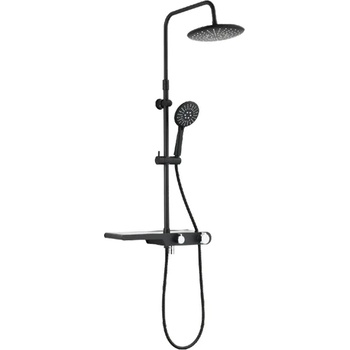 Image 1 of ДУШ СИСТЕМА cascada pl104hЕ-1Е-f С ПОЛИЦА ЧЕРНА--- (3447559)