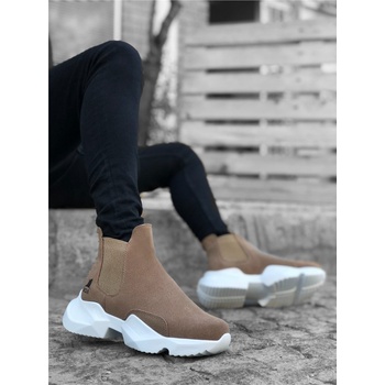 BOA Shoes Мъжки спортни боти със странични ластици ba0444 - Визон #362100 (362100_Визон)