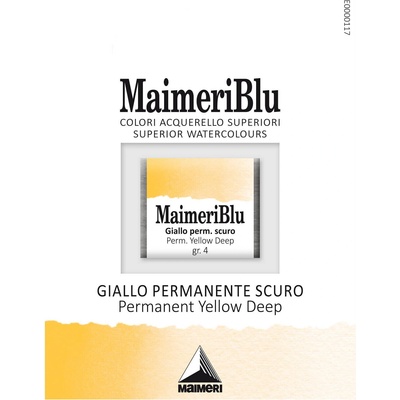 Maimeri Blu Акварелна боя Permanent Yellow Deep 114 1, 5 ml 1 бр (M1607114)