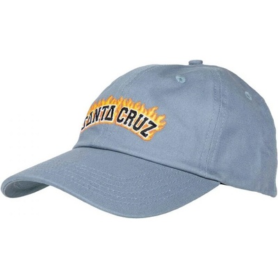 SANTA CRUZ Burnt Collegiate Cap Heritage Blue HERITAGE BLUE
