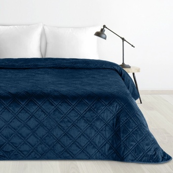 Design 91 PREHOZ NA POSTEĽ LUIZ8 220X240 CM TMAVOMODRÝ