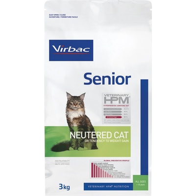 VET HPM Senior Cat Neutered 3 kg